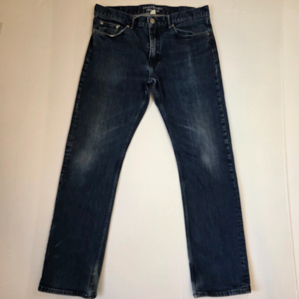 Banana Republic Vintage Straight dark wash denim jeans size 35x32